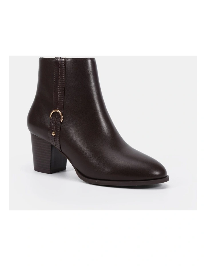 Dour Heeled Ankle Boot - Espresso image 2