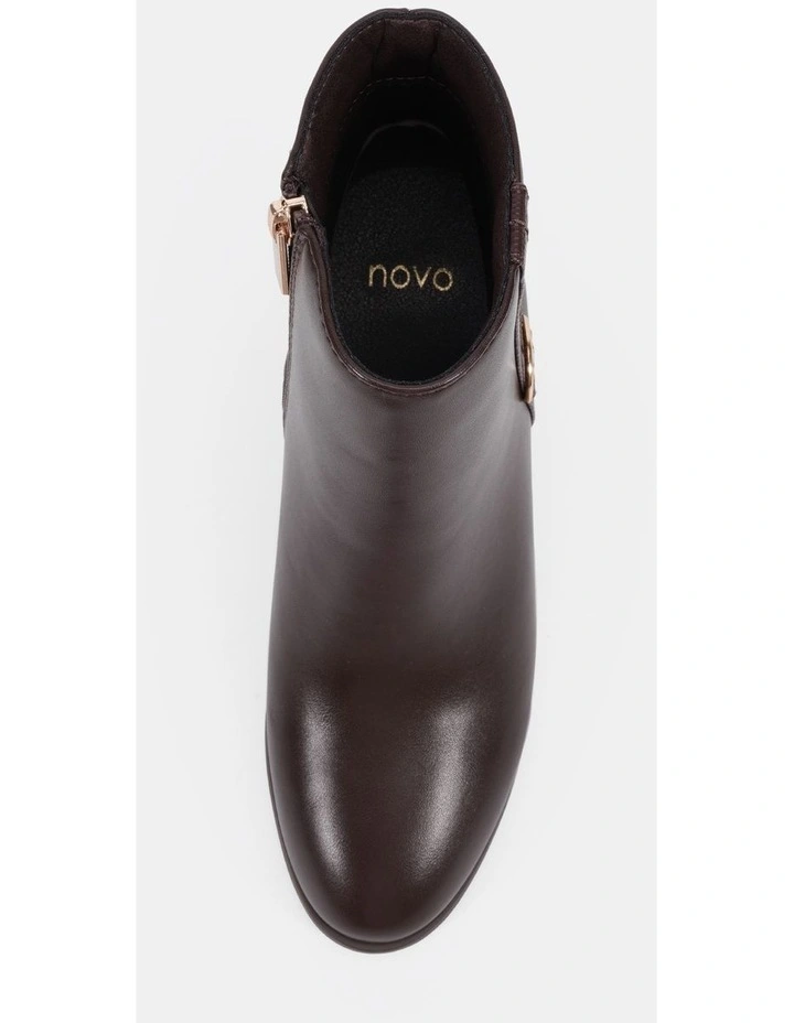 Dour Heeled Ankle Boot - Espresso image 4