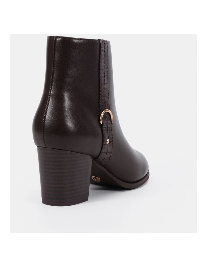 Dour Heeled Ankle Boot - Espresso image 5