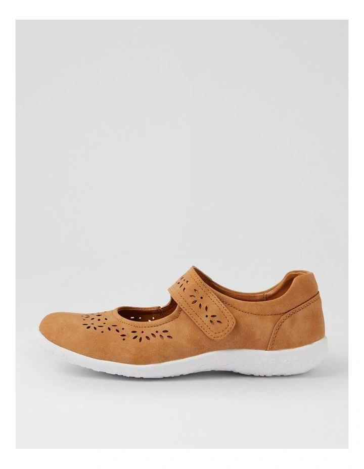 Lorrist Light Tan Nubuck Pu Mary Janes image 1
