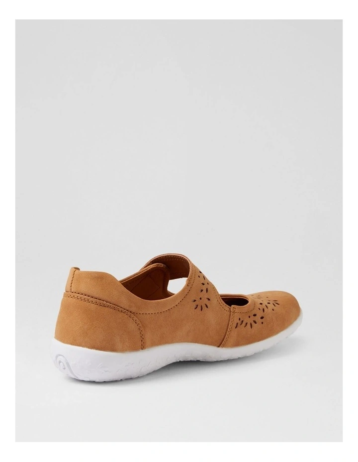 Lorrist Light Tan Nubuck Pu Mary Janes image 3