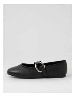 Pearsoni Black Flat Shoes
