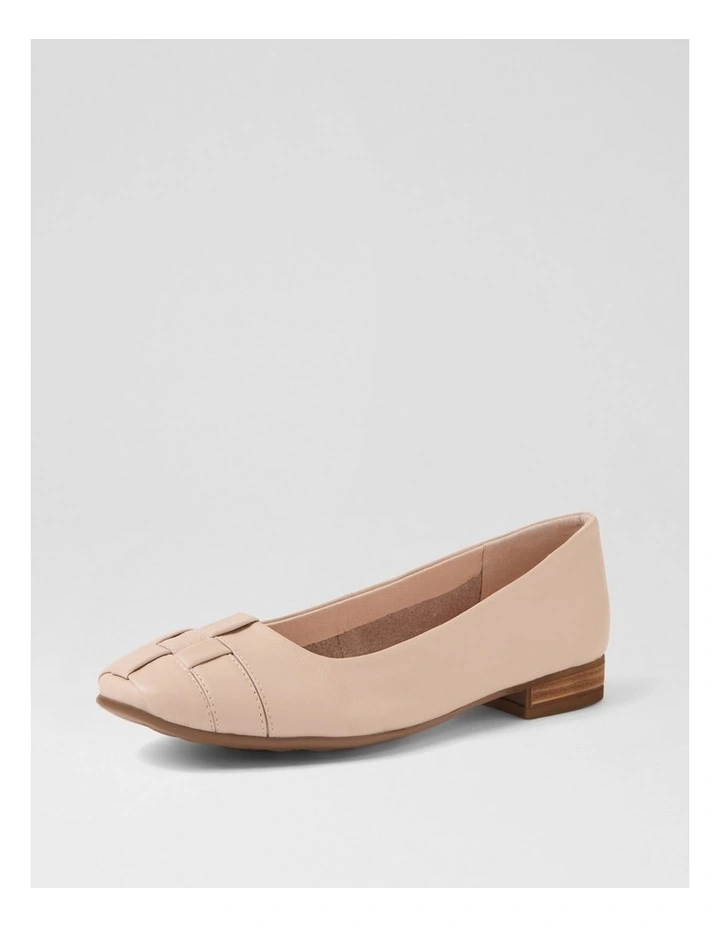 Tylan Stone Leather Flat Shoes image 2