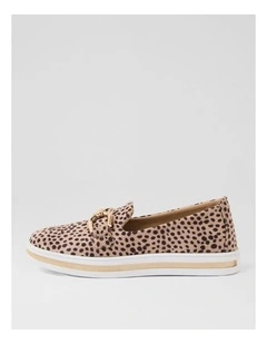 Nadison Cheetah Microsuede Flat Shoes