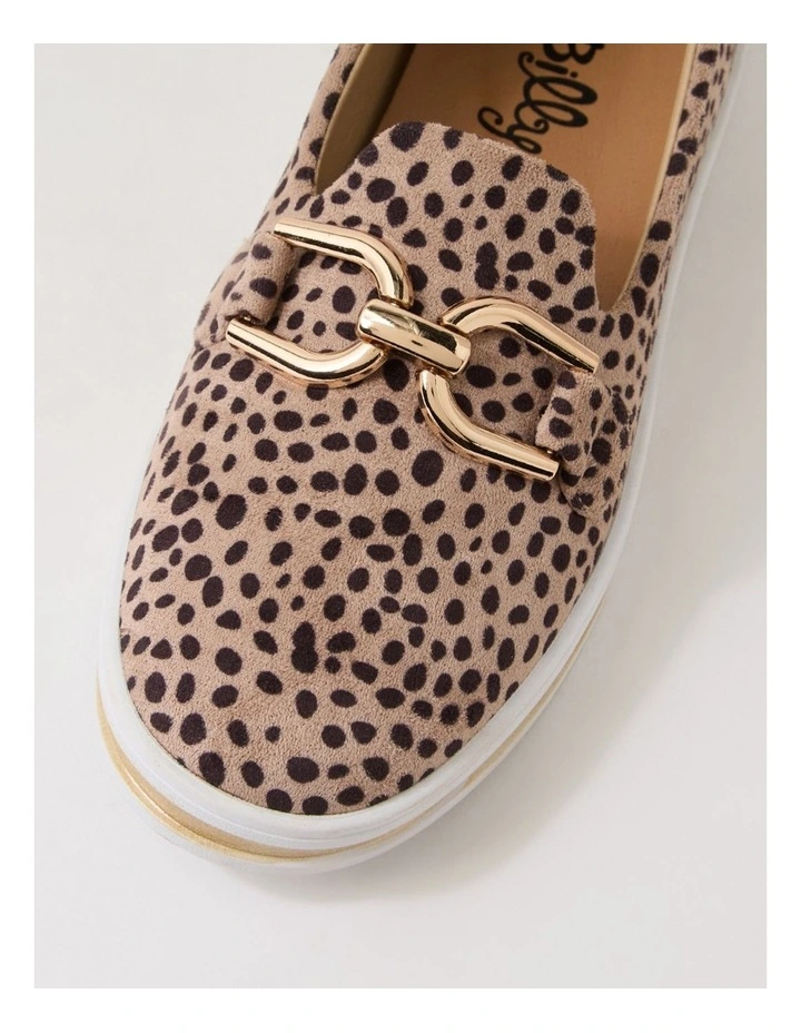 Nadison Cheetah Microsuede Flat Shoes image 4