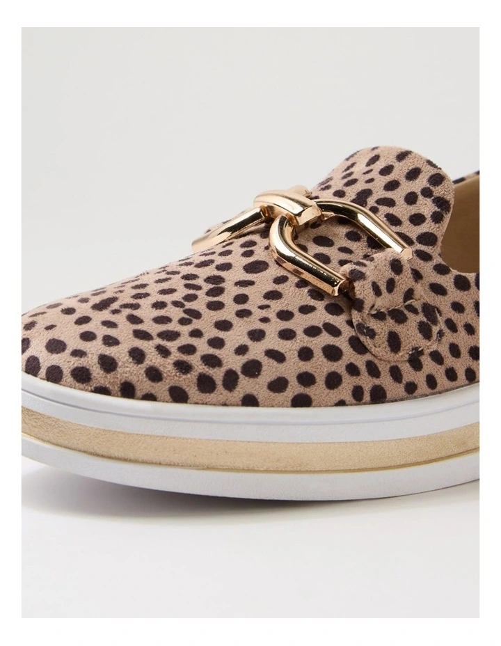 Nadison Cheetah Microsuede Flat Shoes image 5