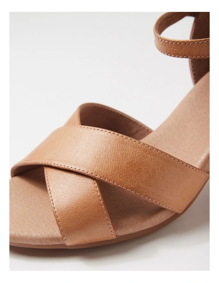 Ingrids Dark Tan Leather Sandals image 5