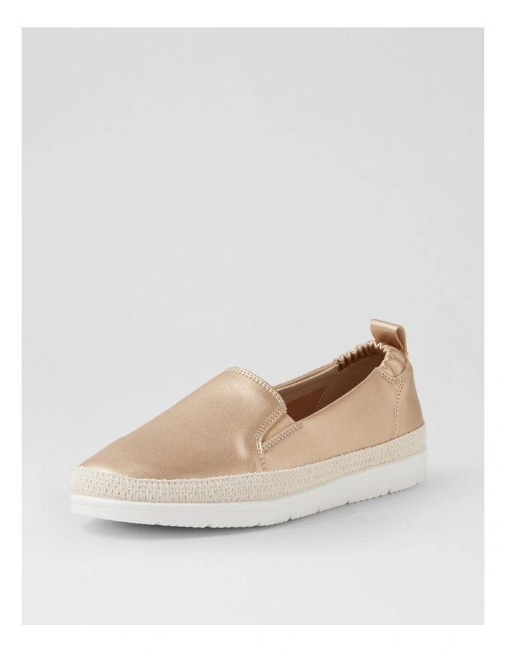 Mollo Champagne Flat Shoes image 2