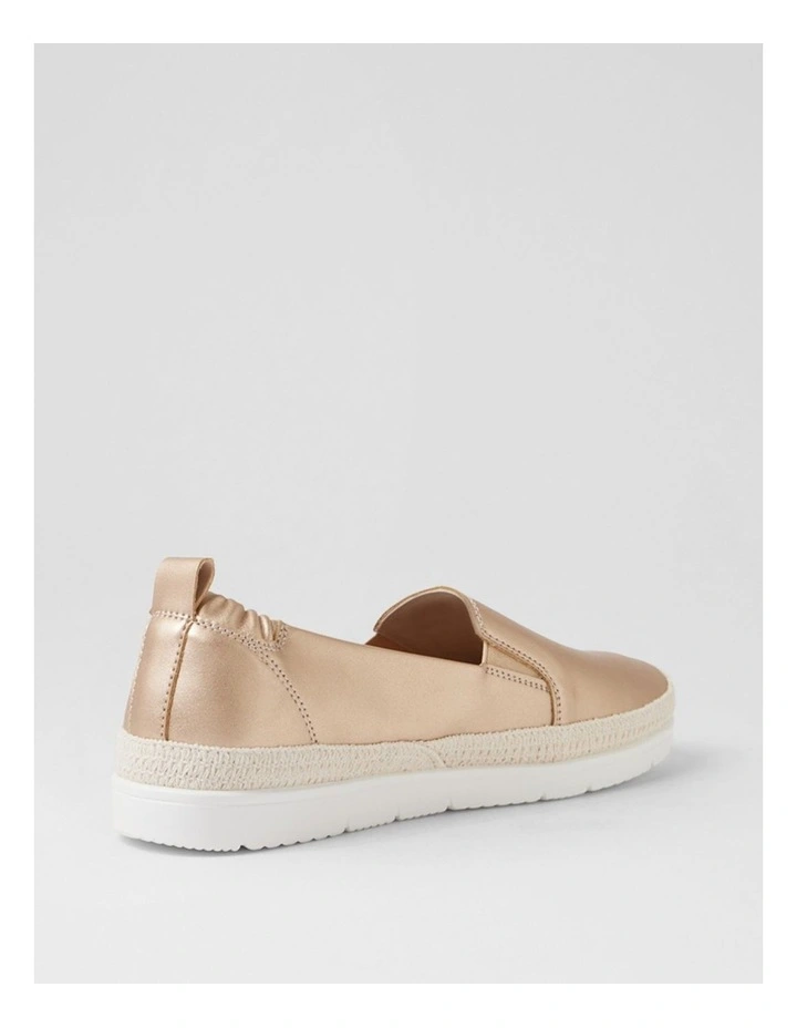 Mollo Champagne Flat Shoes image 3