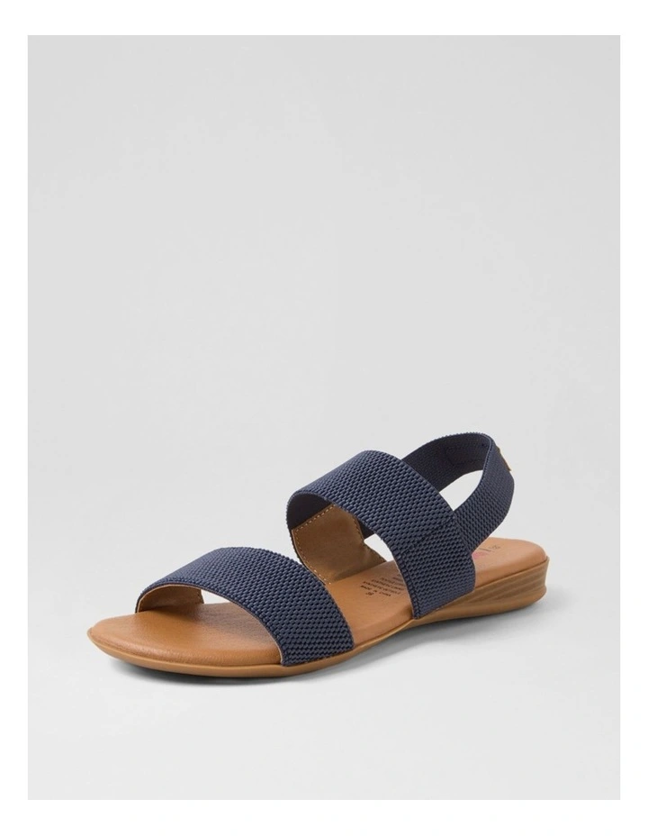 Divide Navy Fabric Sandals image 2