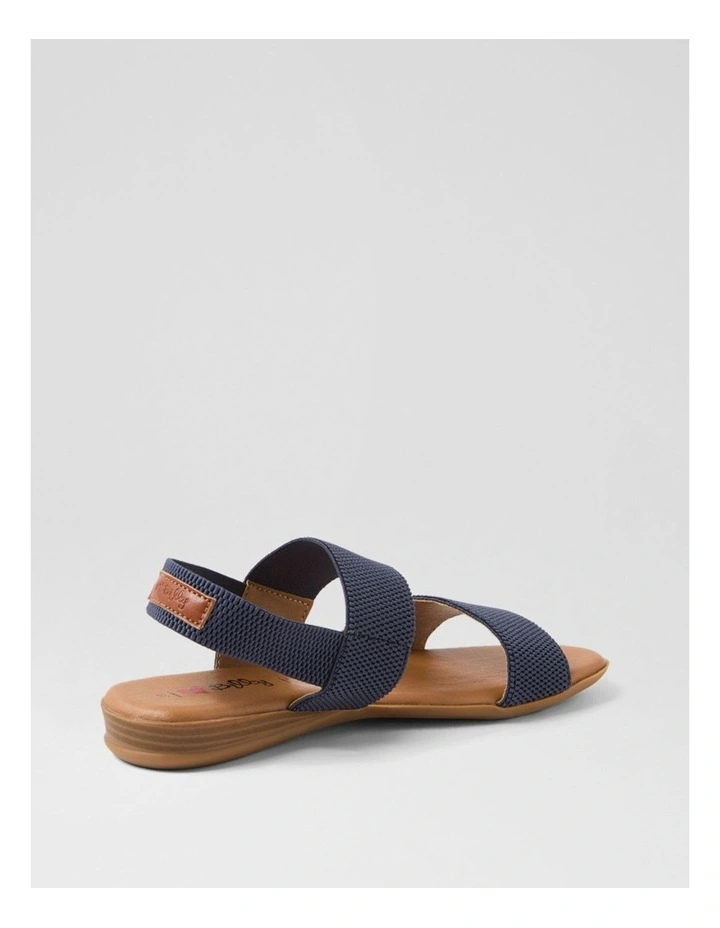 Divide Navy Fabric Sandals image 3