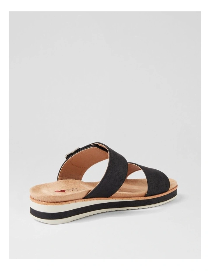 Molka Black Sandals image 3