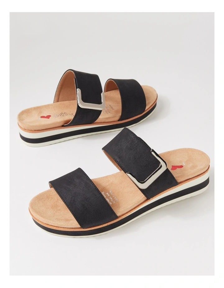 Molka Black Sandals image 5