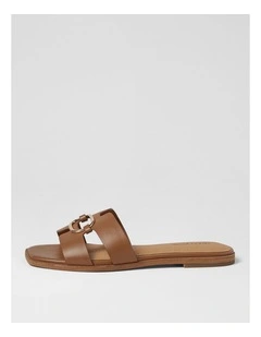 Simle Tan Leather Sandals