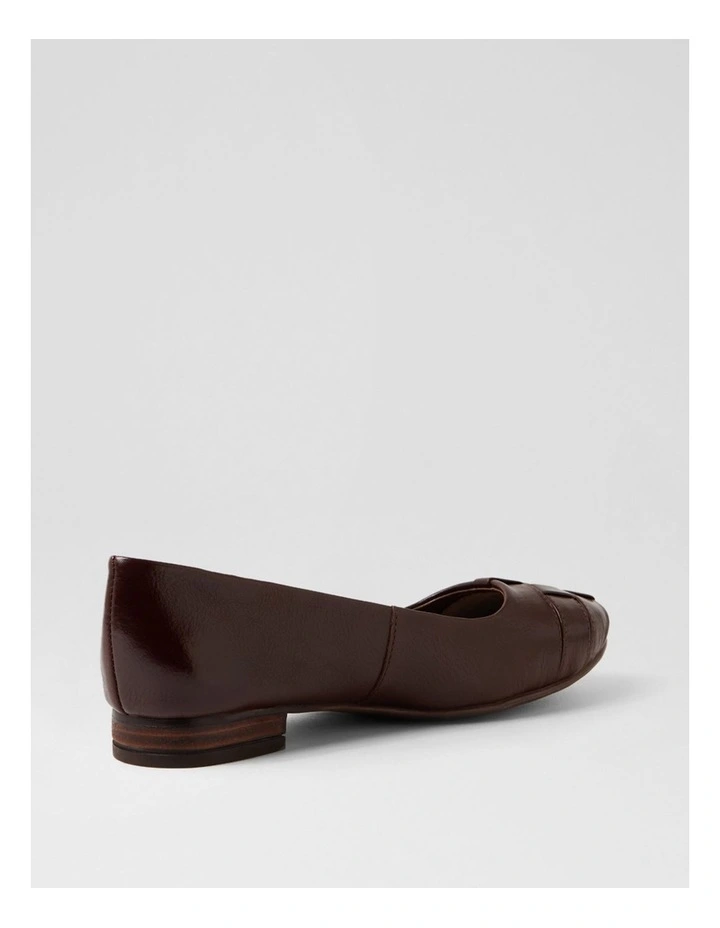 Tylan Choc Leather Flat Shoes image 3