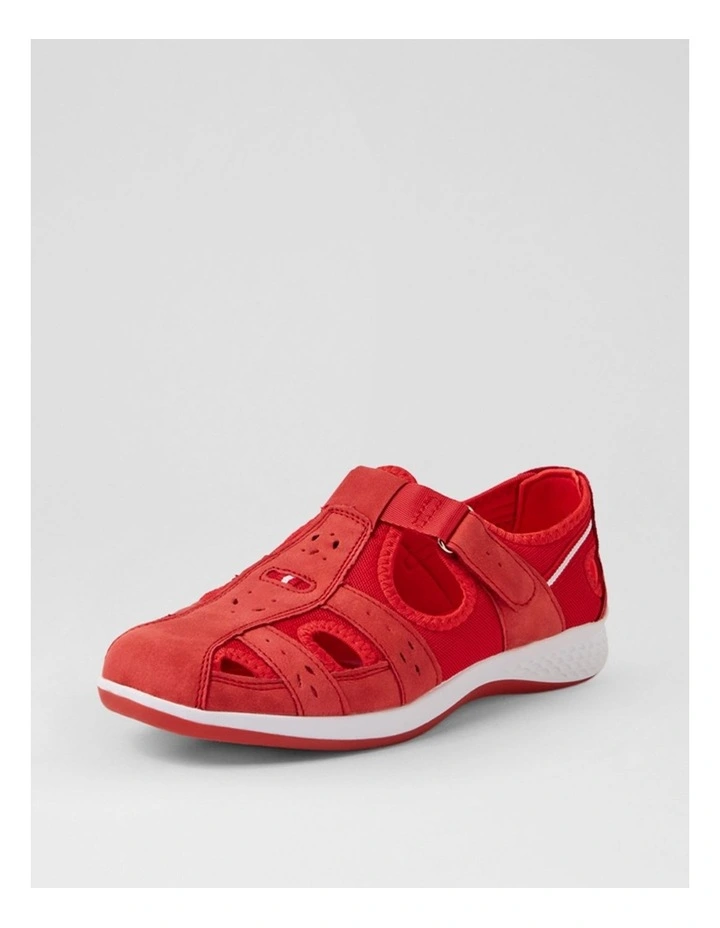 Cotte Red Mix Flat Shoes image 2