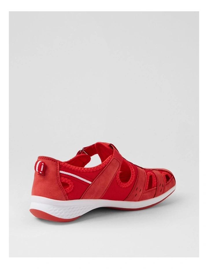 Cotte Red Mix Flat Shoes image 3