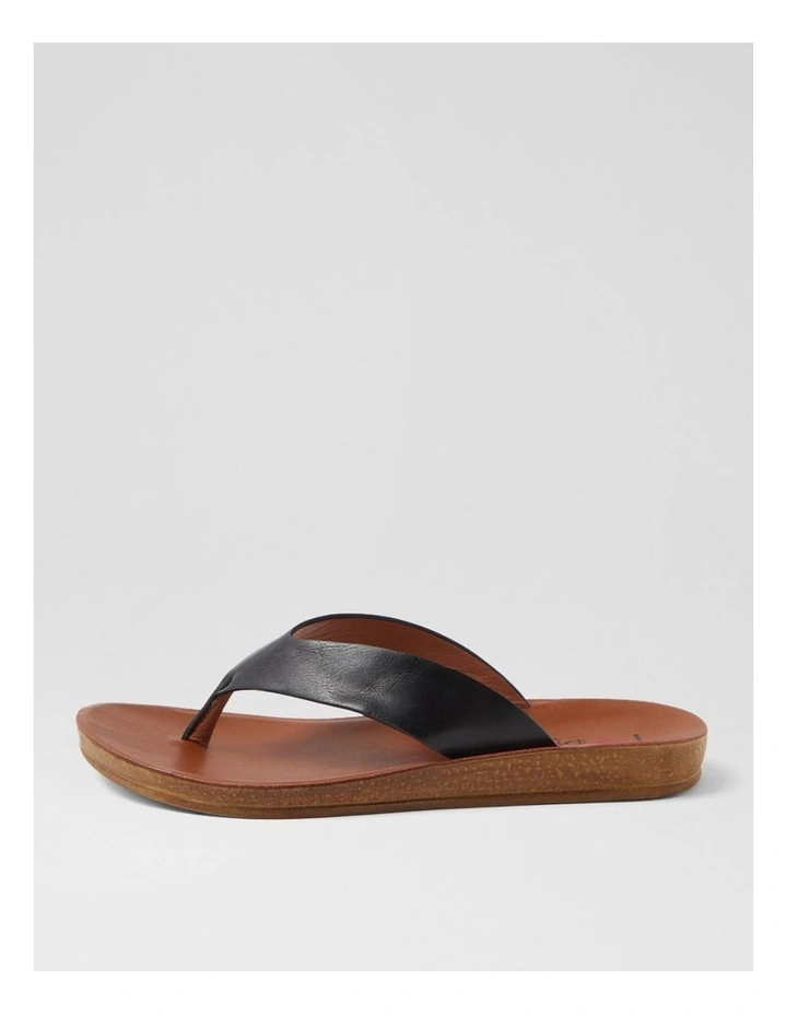 Kistine Black Sandals image 1