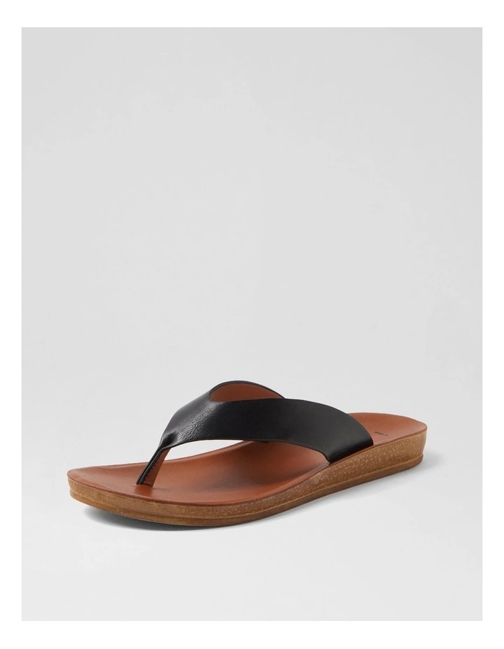 Kistine Black Sandals image 2
