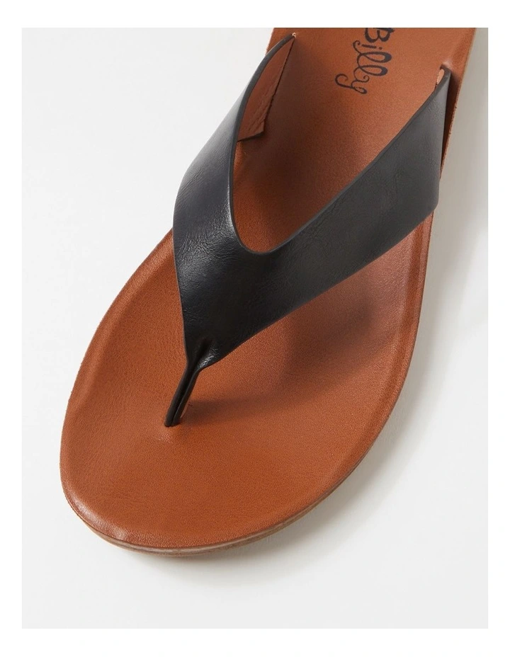 Kistine Black Sandals image 4
