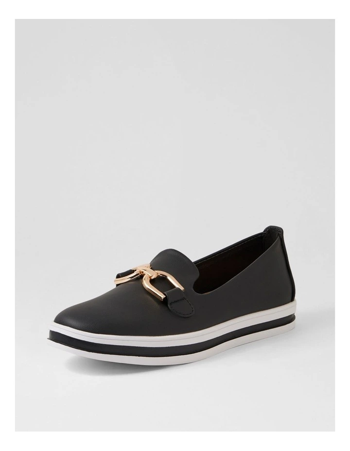 Nadison Black Flat Shoes image 2