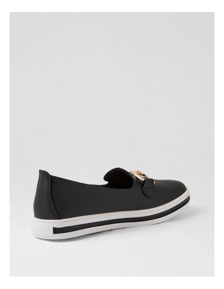 Nadison Black Flat Shoes image 3