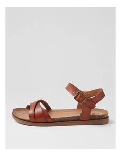 Clonti Cognac Sandals