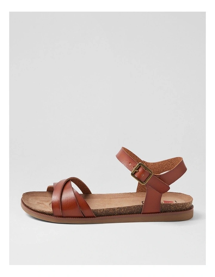 Clonti Cognac Sandals image 1