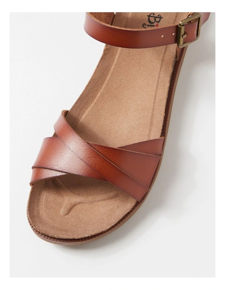 Clonti Cognac Sandals image 4