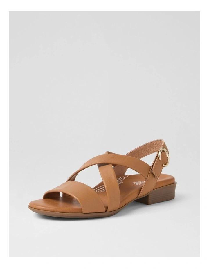 Cevie Dark Tan Leather Sandals image 2