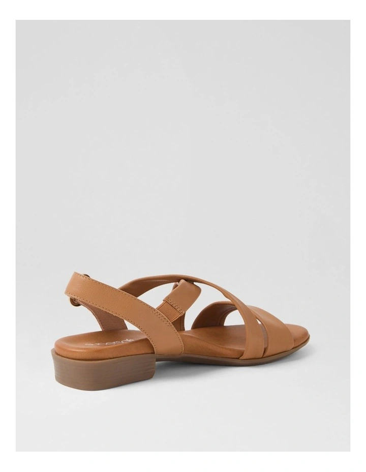 Cevie Dark Tan Leather Sandals image 3