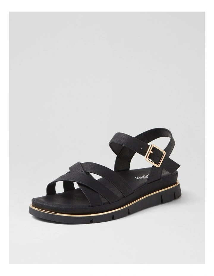 Barsala Black Sandals image 2
