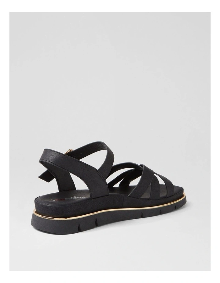 Barsala Black Sandals image 3