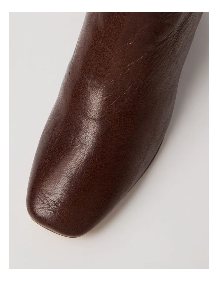 Grande Choc Luxe Leather Ankle Boots image 4