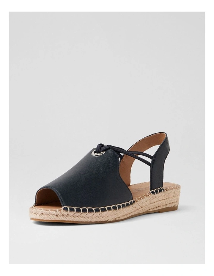 Kitti Navy Leather Sandals image 2