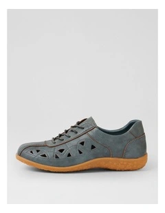 Landini Steel Nubuck Pu Flat Shoes