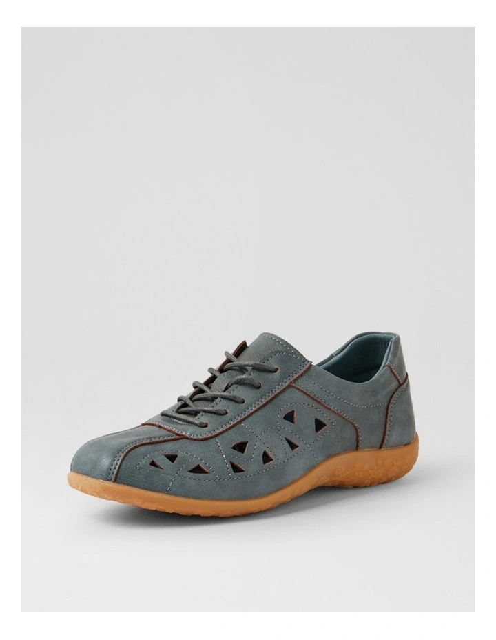 Landini Steel Nubuck Pu Flat Shoes image 2