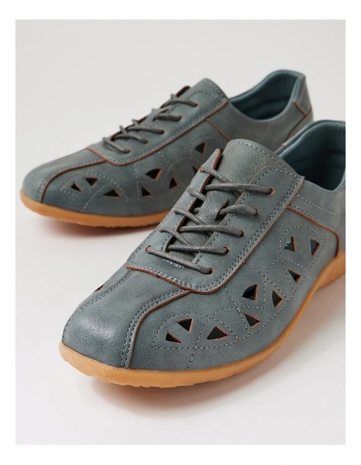 Landini Steel Nubuck Pu Flat Shoes image 5