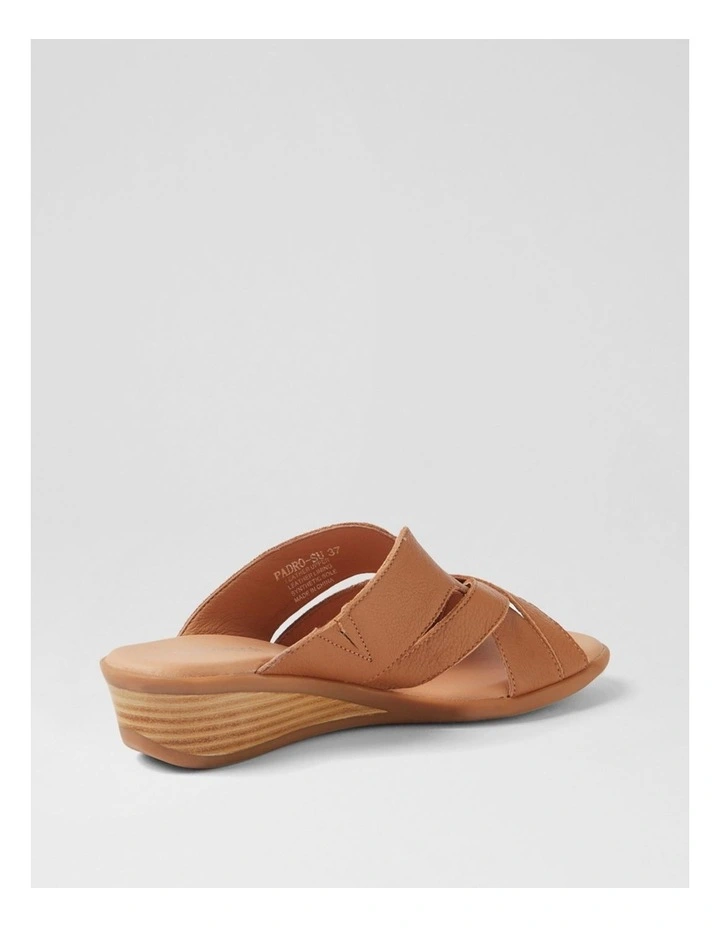 Padro Dark Tan Leather Sandals image 3
