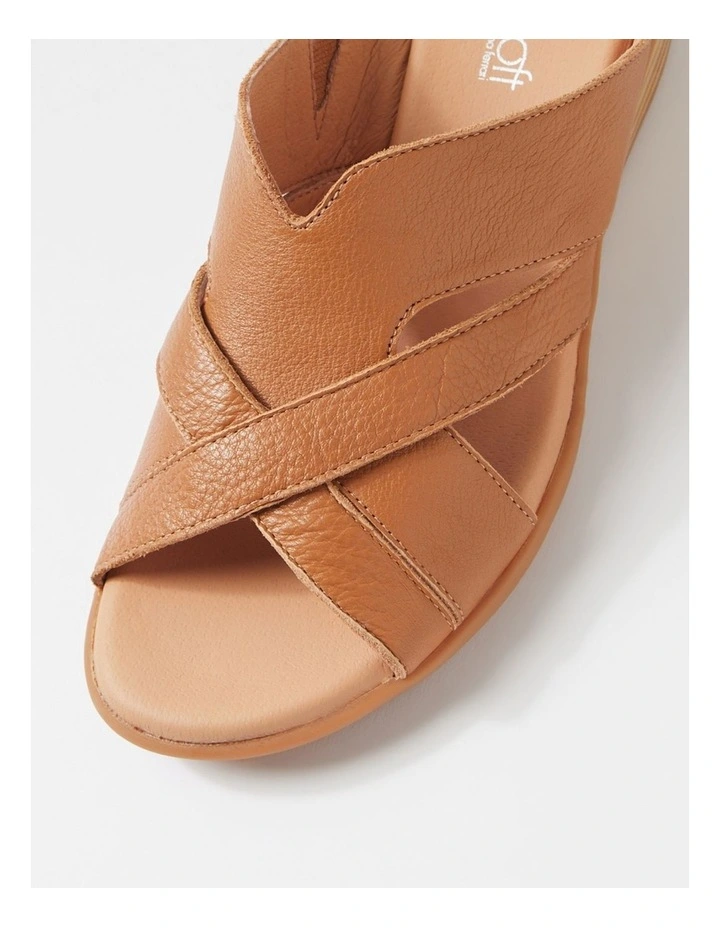 Padro Dark Tan Leather Sandals image 4