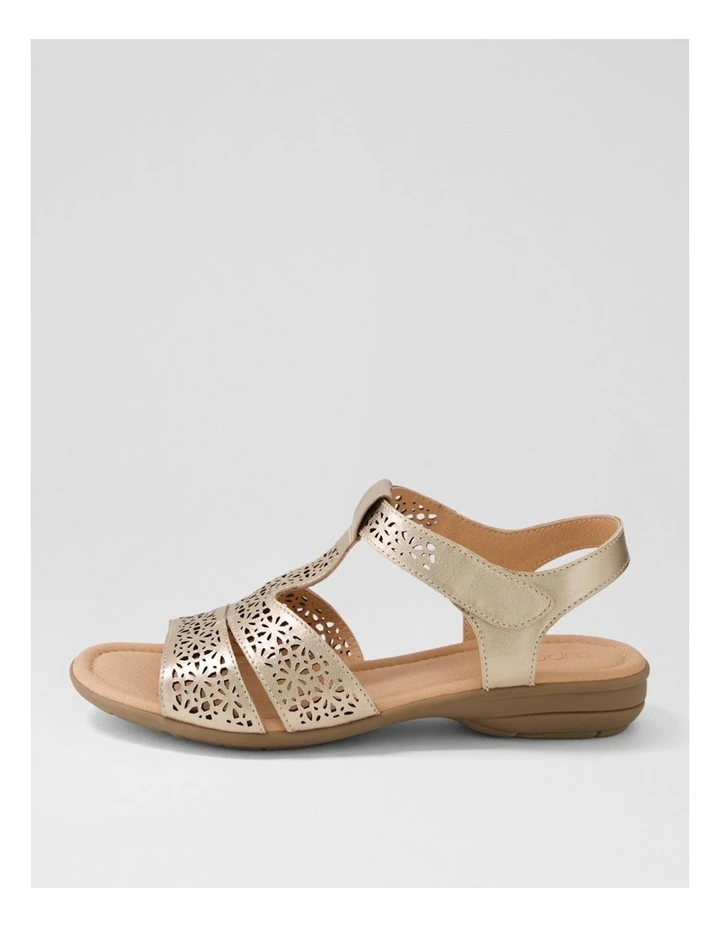 Boom Champagne Gum Leather Sandals image 1