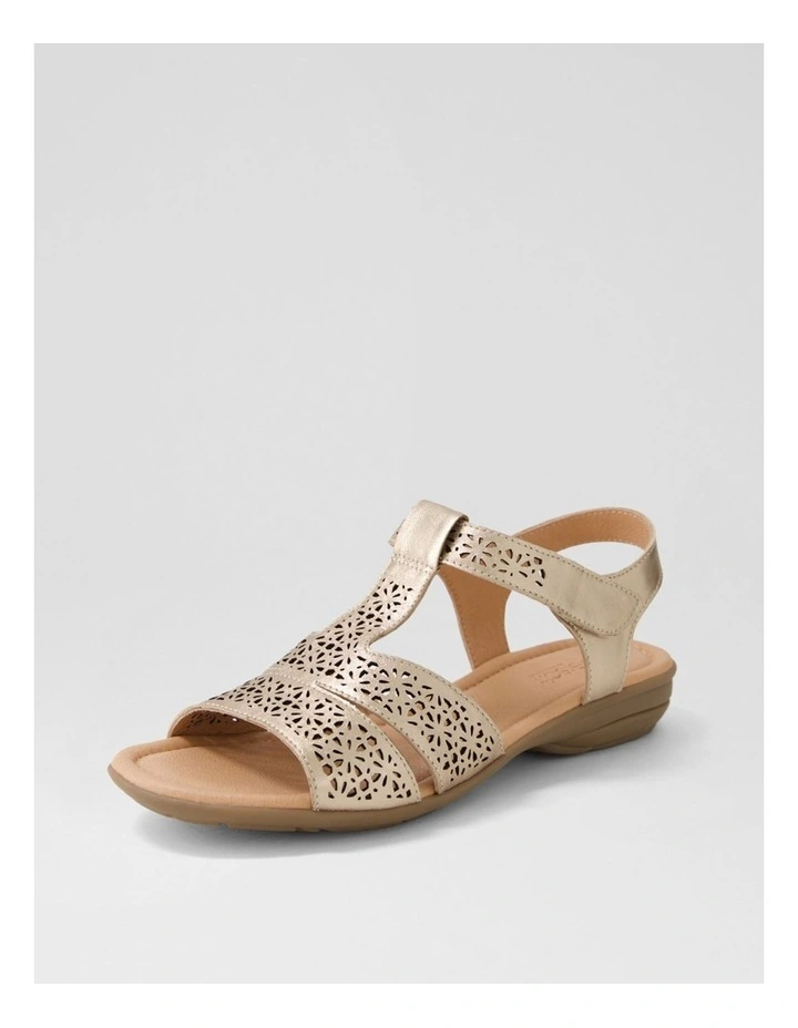 Boom Champagne Gum Leather Sandals image 2