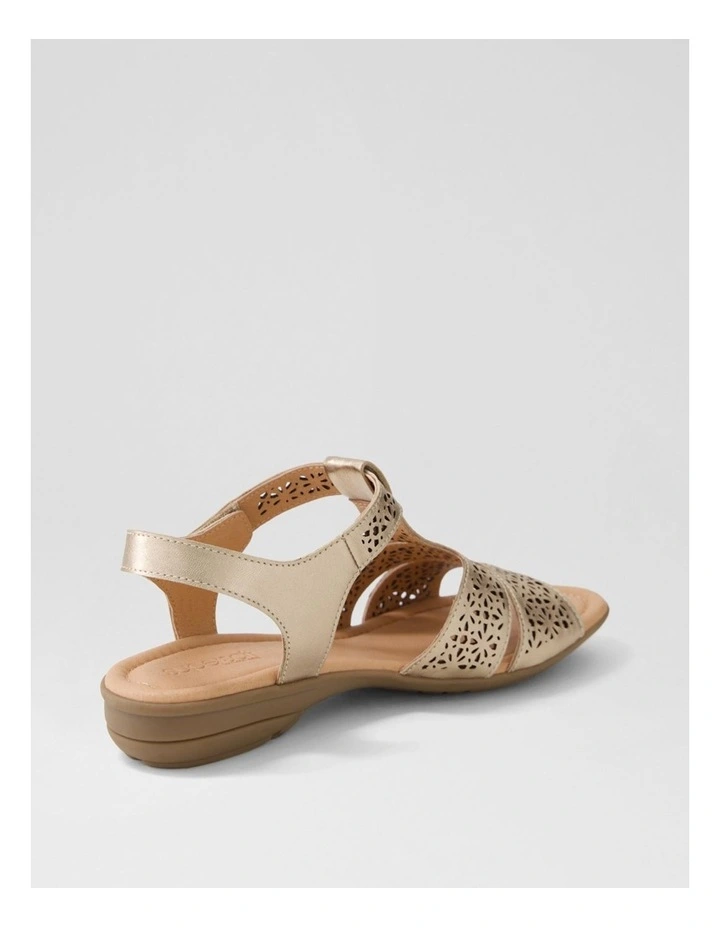 Boom Champagne Gum Leather Sandals image 3