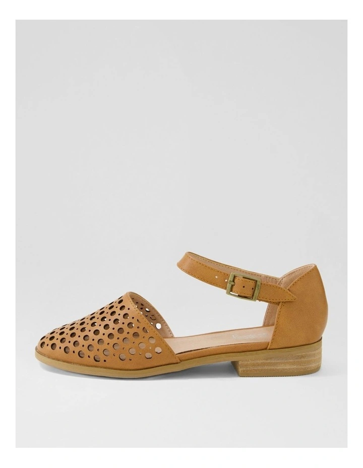 Quotes Tan Flat Shoes image 1