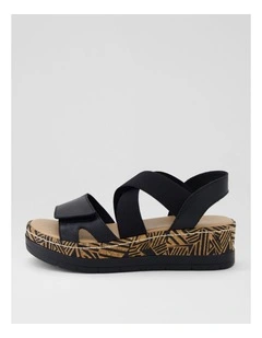 Protect Black Multi Sandals