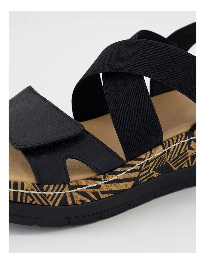 Protect Black Multi Sandals image 5