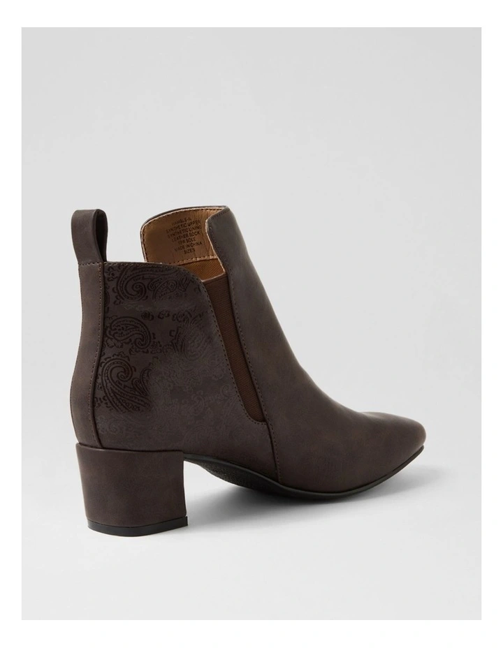 Hamble Brown Ankle Boots image 3