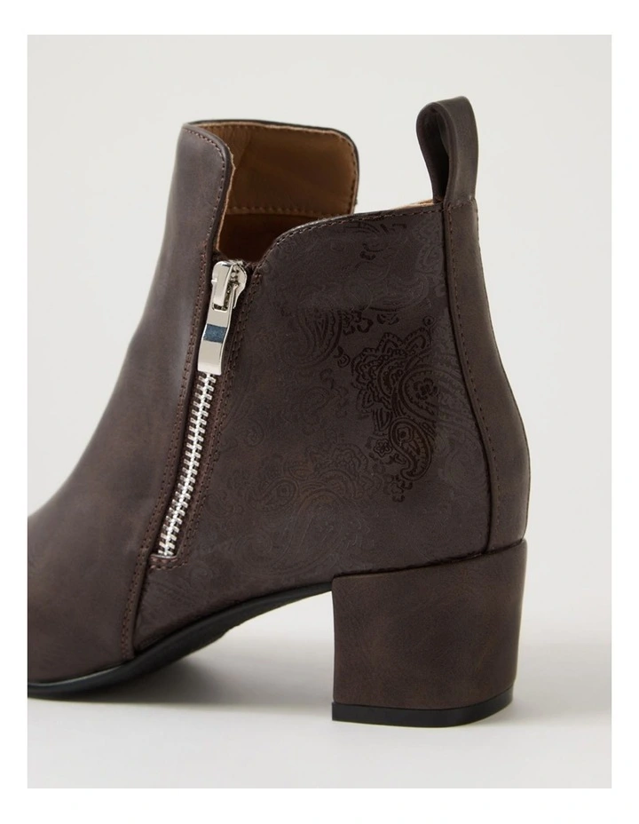 Hamble Brown Ankle Boots image 5