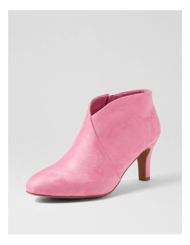 Ishee W Flamingo Microsuede Ankle Boots image 2
