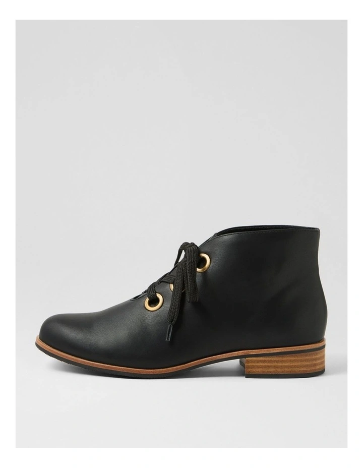 Hissel Black Ankle Boots image 1